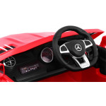Elektrické autíčko Mercedes AMG SL65 - nelakované - červené
